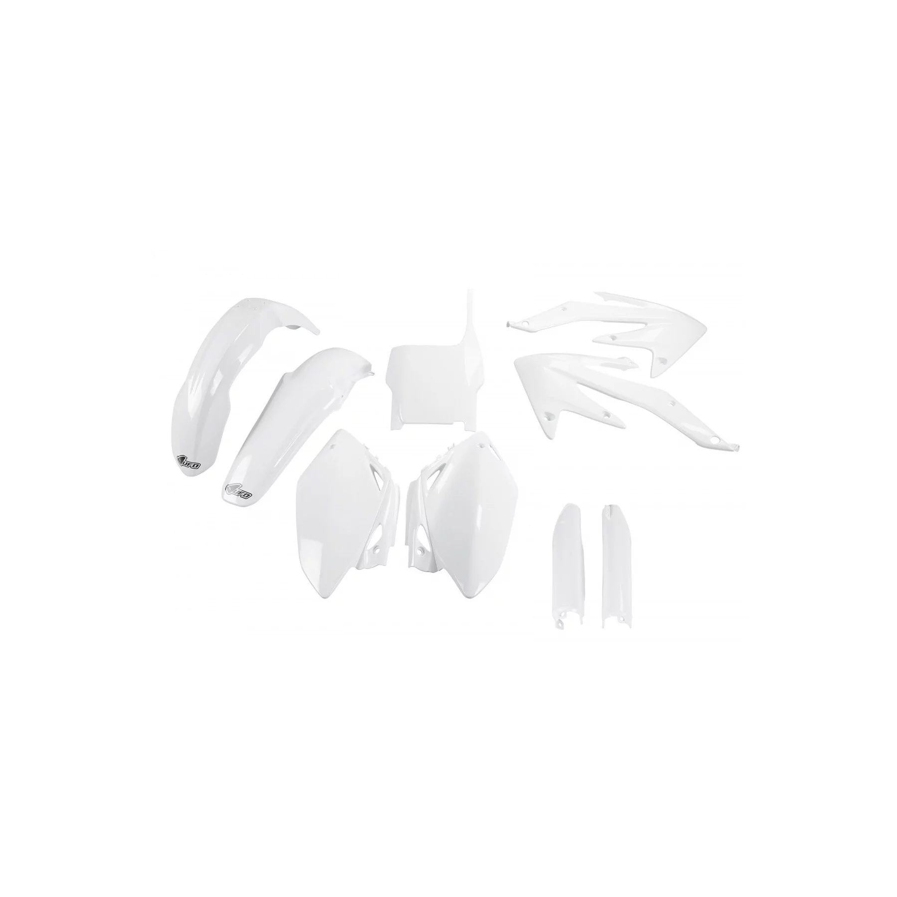 Kit adesivos moto KIT PLÁSTICO completo branco para Honda CRF 450 R (2005-06)