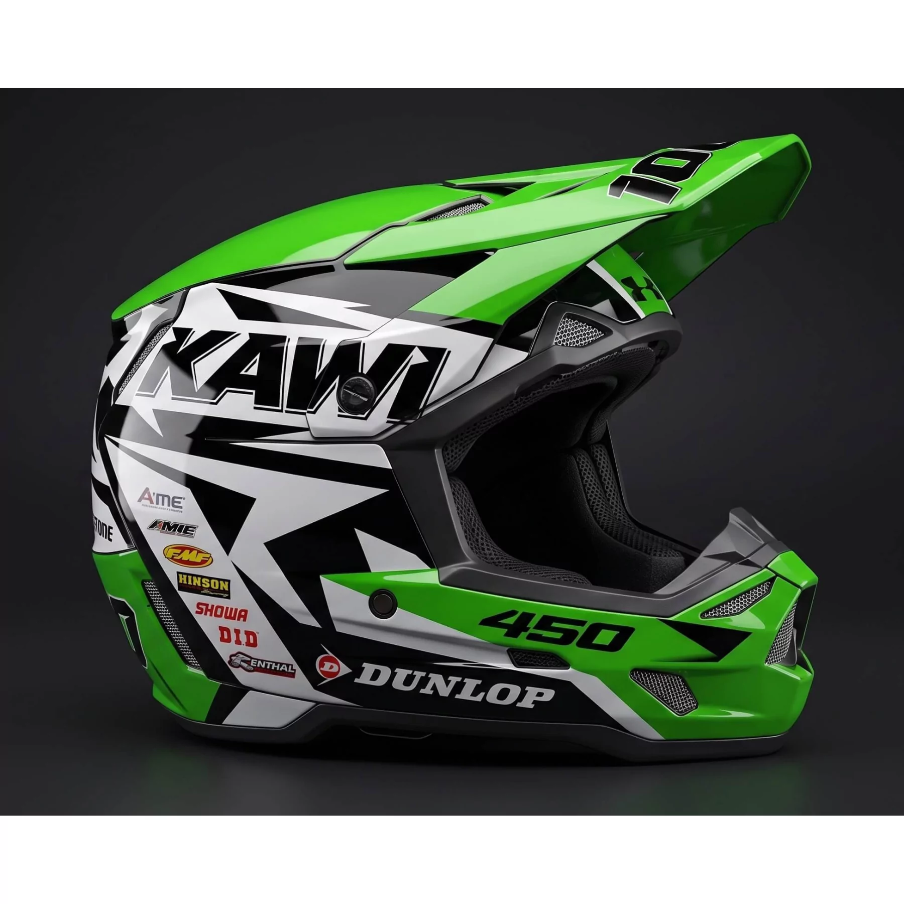 Motorstickerset Stickerset Helm | ZYLOK | ProRiderDesign