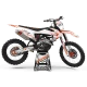 DEKOR Moto Dekor Motocross PERSO KTM MOTUL WHITE/ORANGE