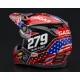 Stickerset moto Stickerset Helm | BYLOR | ProRiderDesign