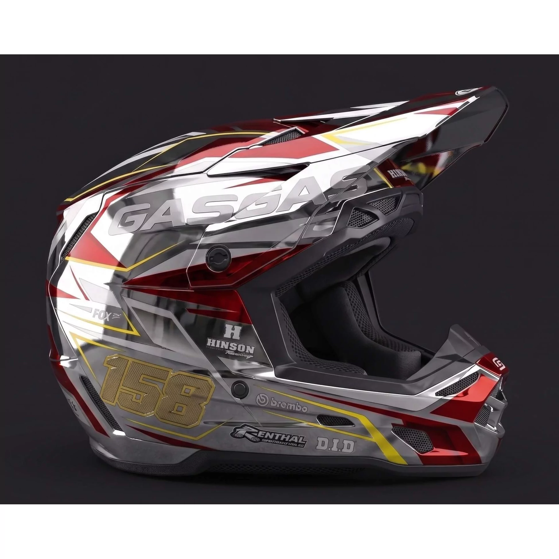 Stickerset moto Stickerset Helm | FRENTA | ProRiderDesign
