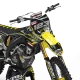 DEKOR Moto Dekor Motocross PERSO SUZUKI MOTUL BLACK/YELLOW