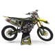 DEKOR Moto dekor Motocross PERSO SUZUKI MOTUL BLACK/YELLOW