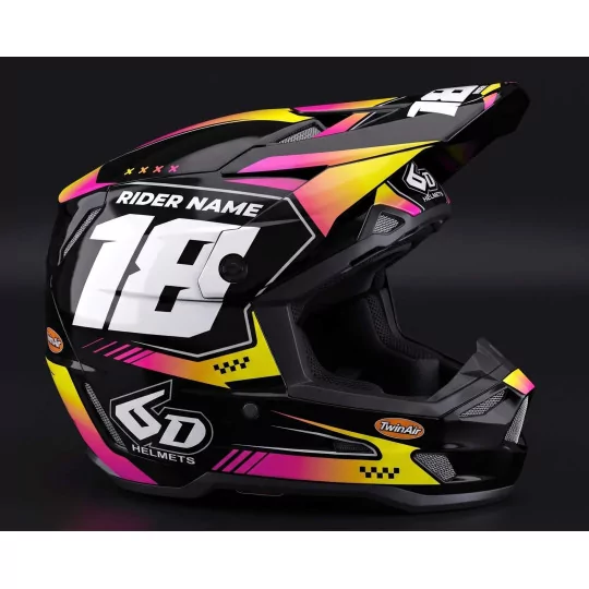 Kit adesivos Capacete | RUVIX | ProRiderDesign