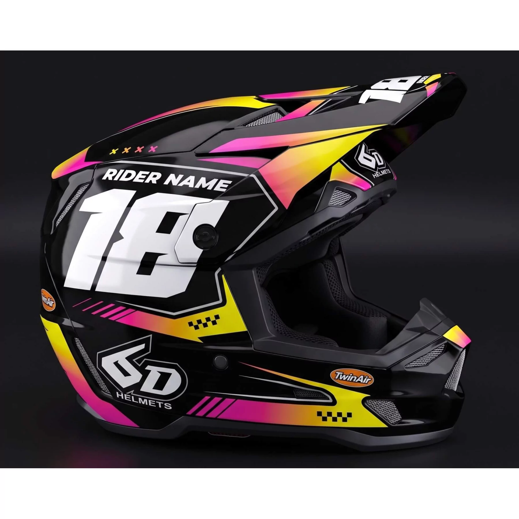 Kit adesivos Capacete | RUVIX | ProRiderDesign