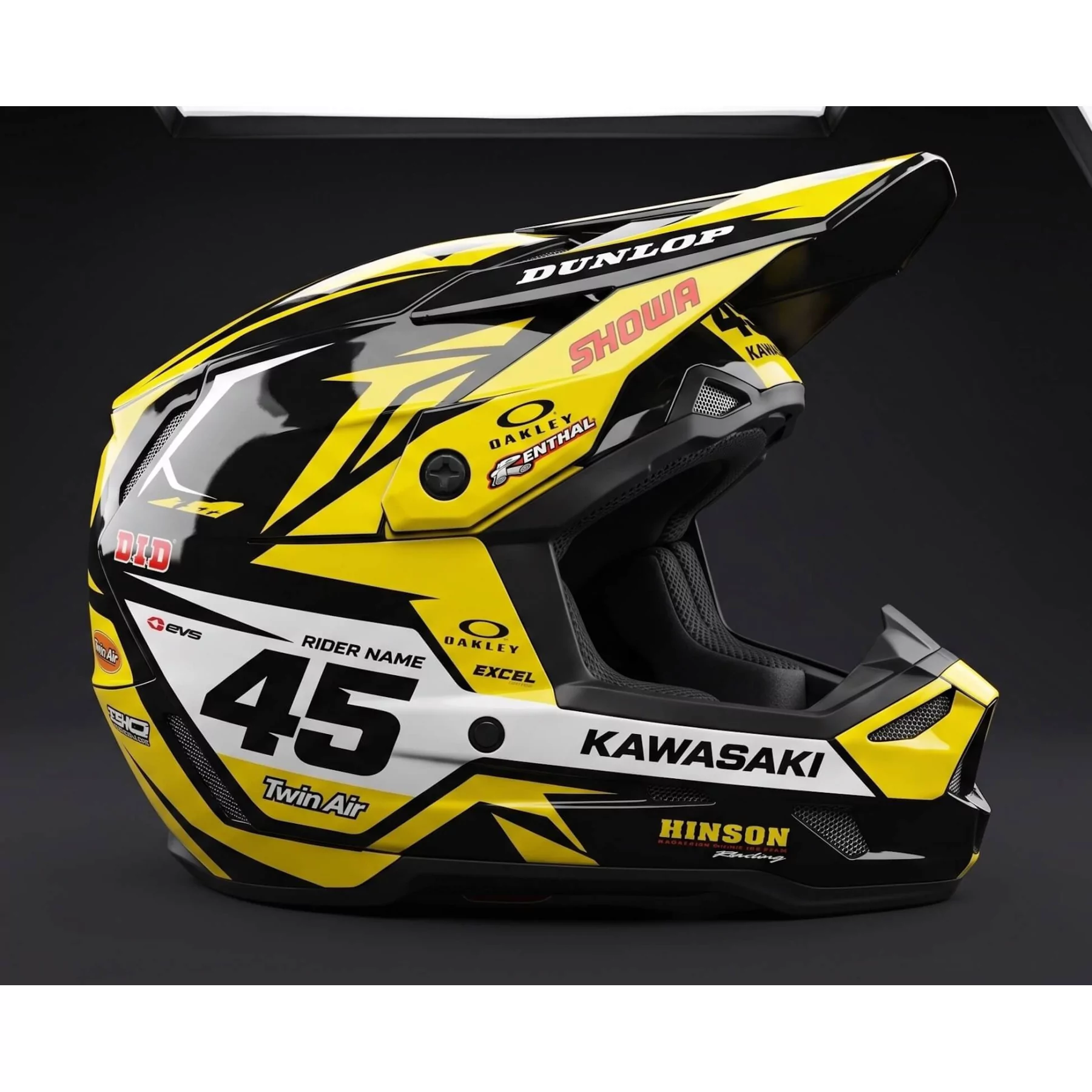 Kit adesivos Capacete | VYLOS | ProRiderDesign