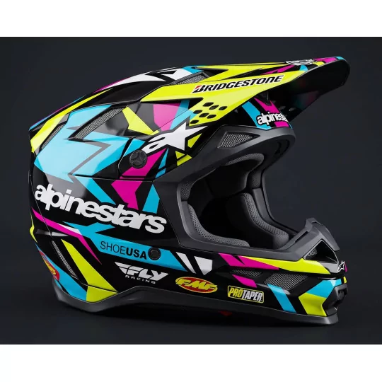 Kit adesivos Capacete | ZETRA | ProRiderDesign