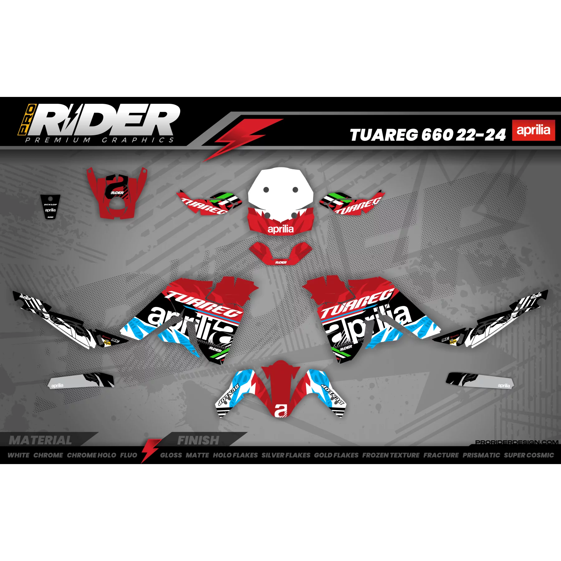 Kit adesivos APRILIA TUAREG 660 | Rhino