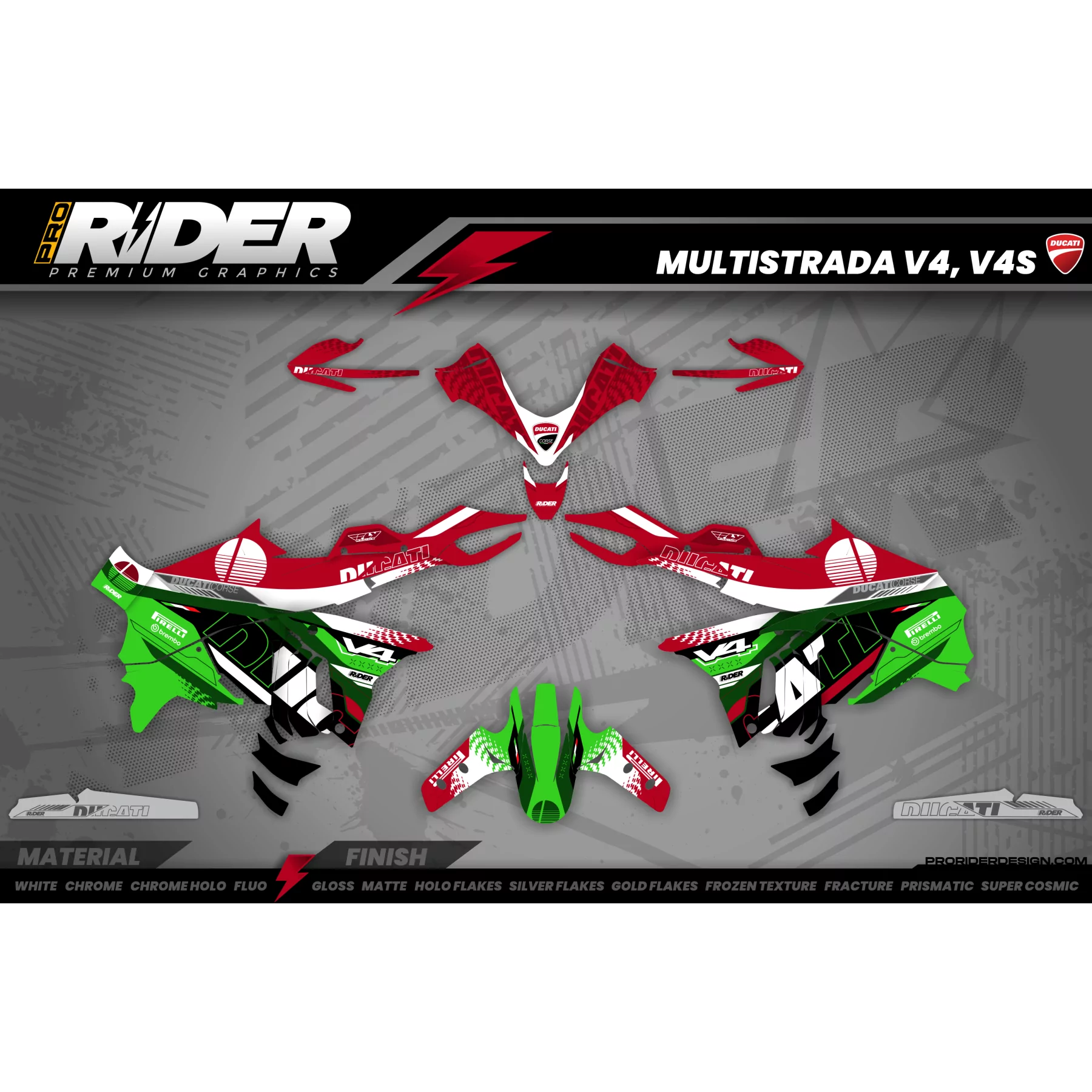 Grafiche DUCATI MULTISTRADA | Terra