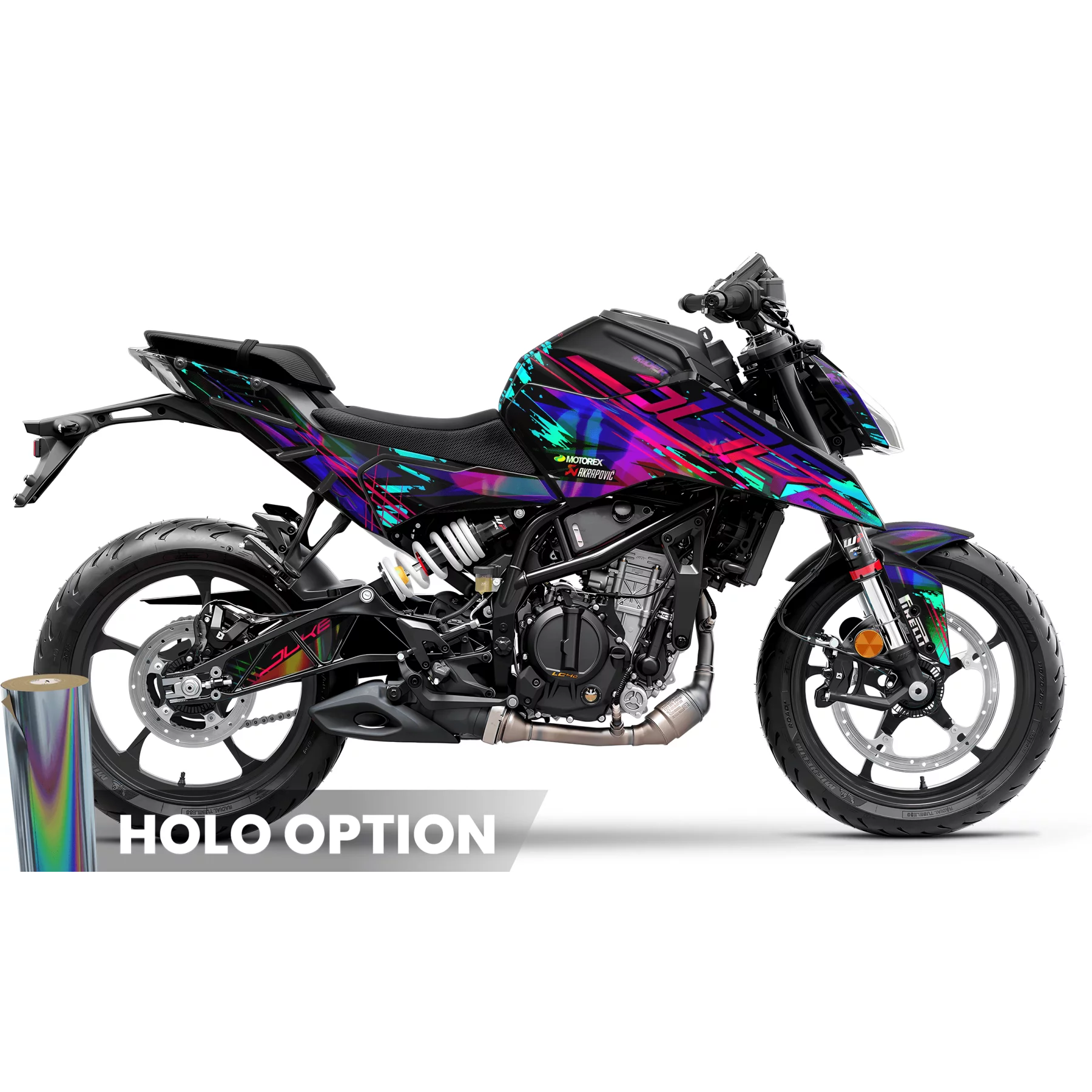 Stickerset KTM DUKE 125 | Guerilla