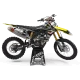 DEKOR Moto dekor Motocross PERSO SUZUKI MOTUL BLACK/WHITE