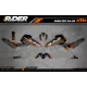 Stickerset KTM DUKE 125 | Midnight