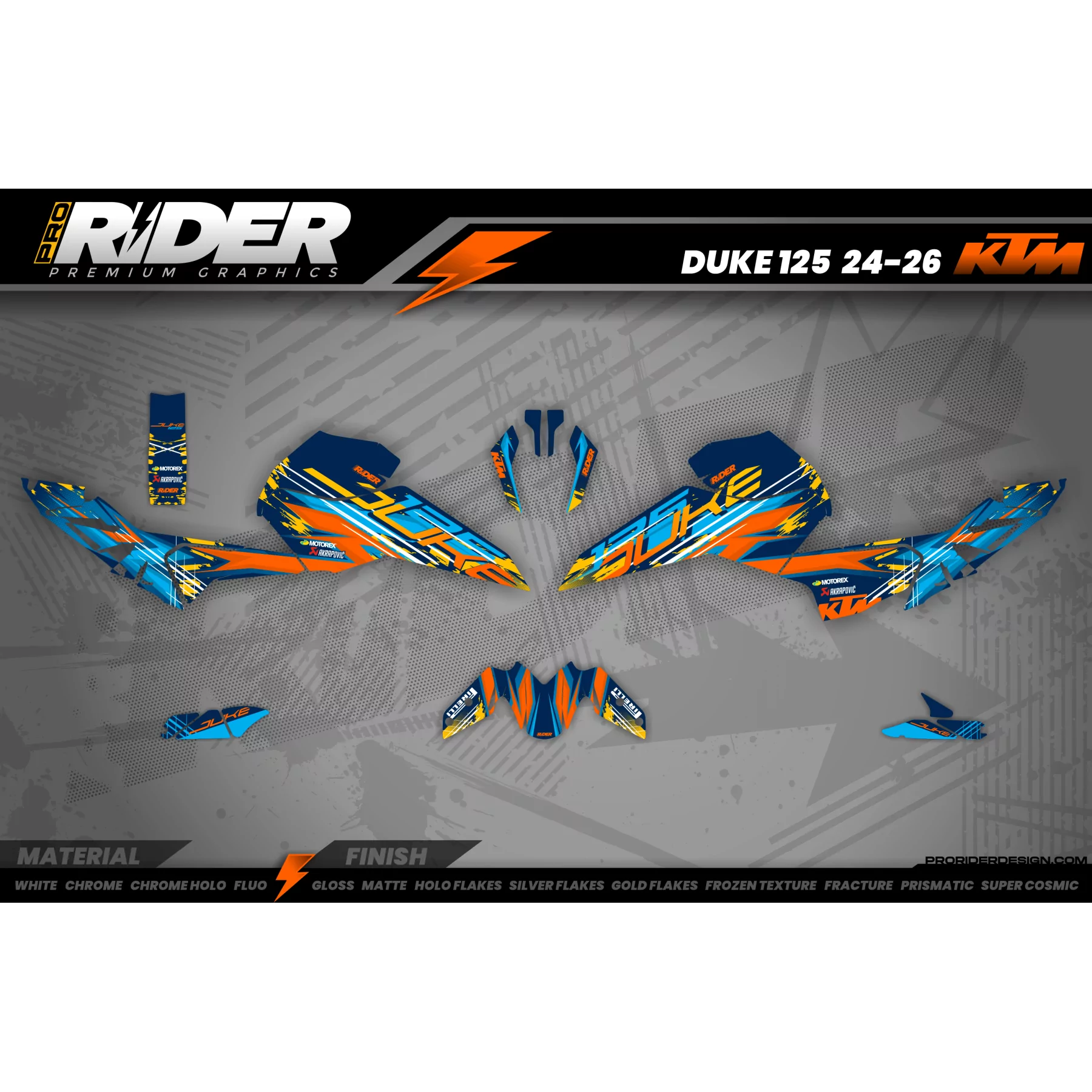 Dekor KTM DUKE 125 | Edizion