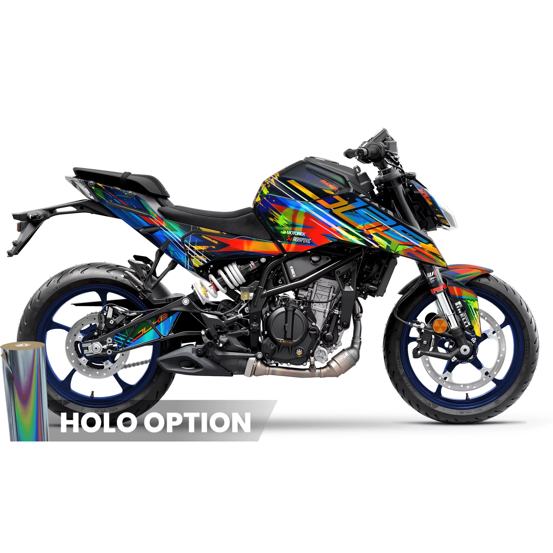 Stickerset KTM DUKE 125 | Edizion