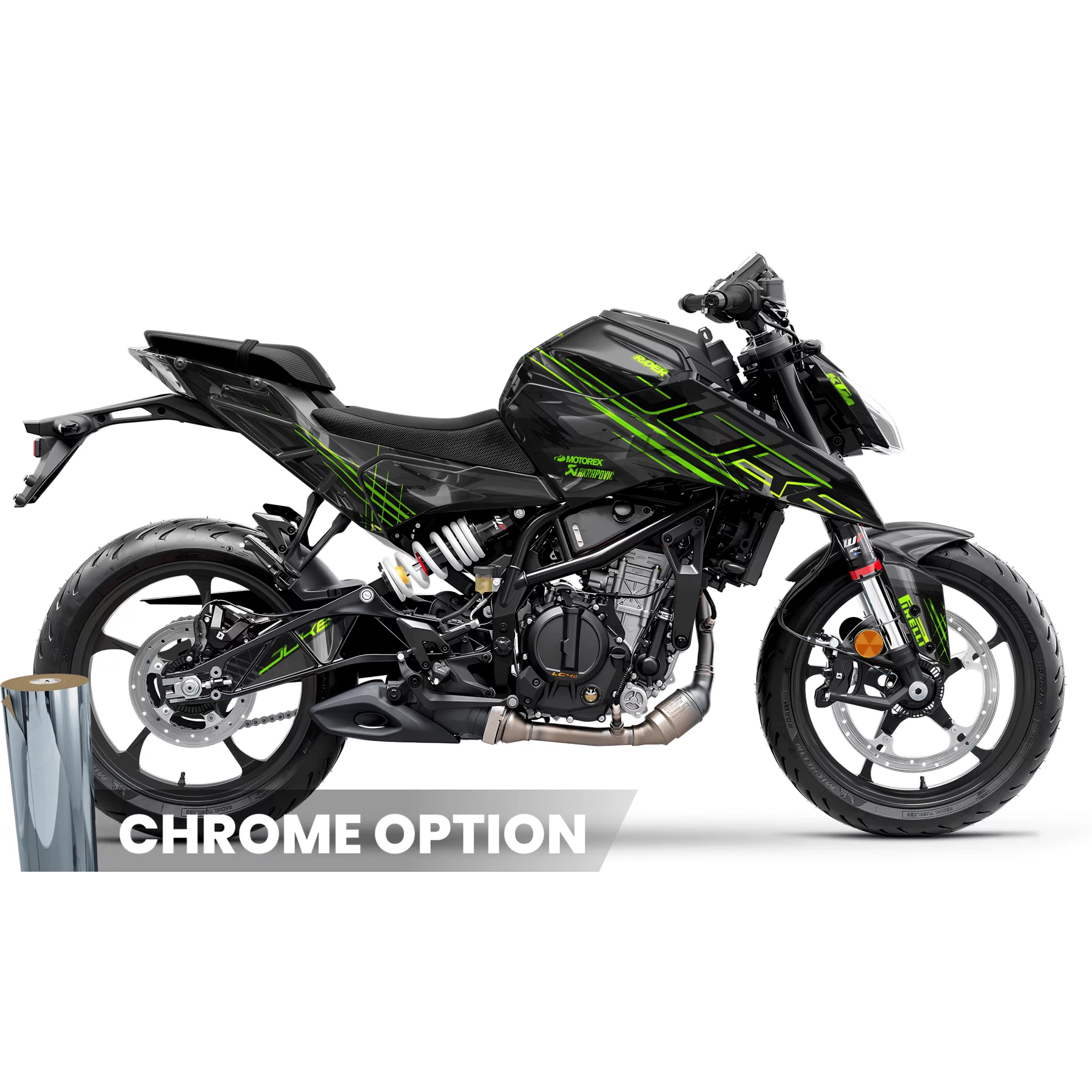 Stickerset KTM DUKE 125 | Biozard