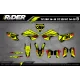 Stickerset FLUO MOTOCROSS HUSQVARNA ORIGIN - STICKERSET MOTO HUSQVARNA