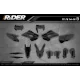 Kit adesivos TC-FC-TE-FE... HUSQVARNA | ORIGINE GREY - KIT ADESIVOS HUSQVARNA MOTOCROSS / ENDURO