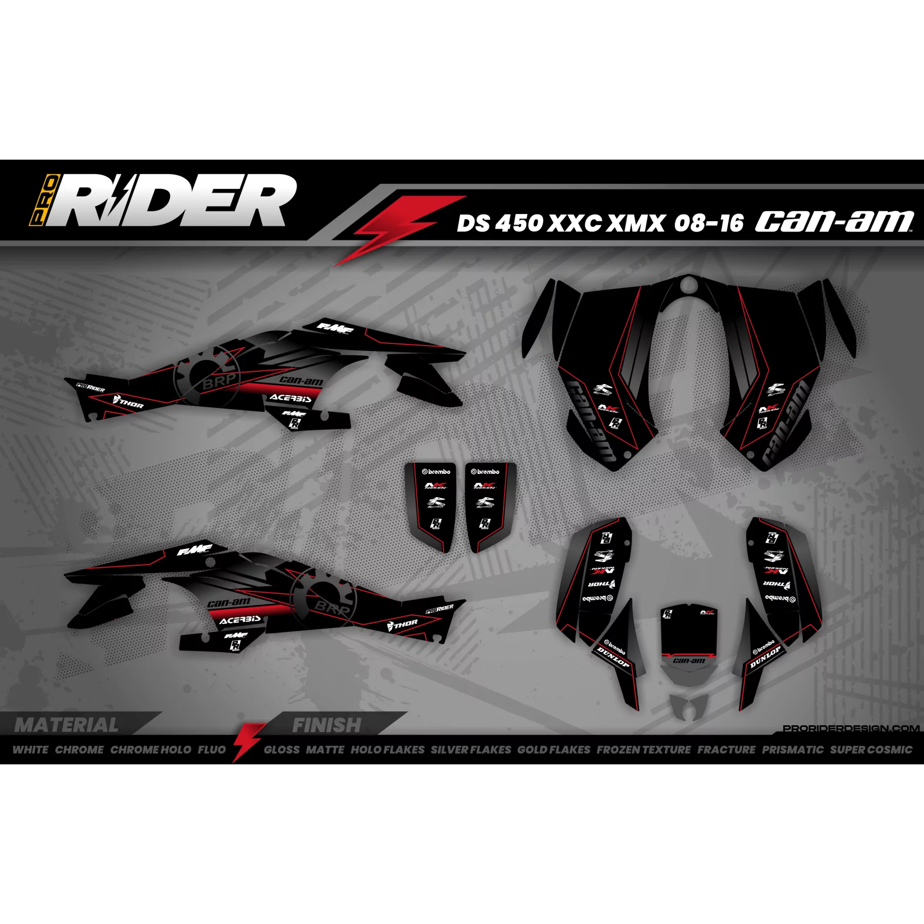 Dekor QUAD HONDA KLOAKS - Dekor QUAD HONDA