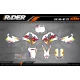 Kit adesivos Motocross RETRO AKRAPOVIC - TODOS OS MODELOS KITS ADESIVOS KTM