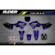 Kit adesivos MOTOCROSS YAMAHA KINETIC NEON - KIT ADESIVOS MOTO YAMAHA