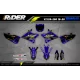Kit adesivos MOTOCROSS YAMAHA KINETIC NEON - KIT ADESIVOS MOTO YAMAHA