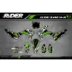 Kit adhesivos MOTOCROSS ALPINESTARS verde (ref:prda4b)  - KIT ADHESIVOS MOTOCROSS KAWASAKI