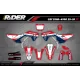 STICKERSET MOTOCROSS HONDA CRASH - STICKERSET MOTOR HONDA