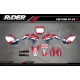 STICKERSET MOTOCROSS HONDA CRASH - STICKERSET MOTOR HONDA