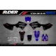 Kit adhesivos Motocross YAMAHA BLACK FLAG  - KIT ADHESIVOS MOTOCROSS / ENDURO YAMAHA