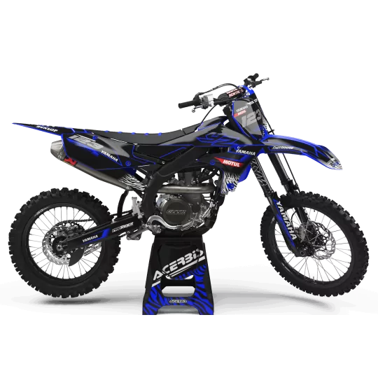 Graphics moto GRAPHICS Motocross YAMAHA YZ YZF... MOTUL BLACK/BLUE