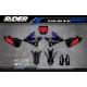 Kit adesivos Motocross YZ YZF TTR YAMAHA ENERGY TOMAC - KIT ADESIVOS MOTOCROSS / ENDURO YAMAHA