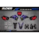 Kit adesivos Motocross YZ YZF TTR YAMAHA ENERGY TOMAC - KIT ADESIVOS MOTOCROSS / ENDURO YAMAHA