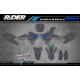 Stickerset MOTOCROSS YAMAHA GRITTY - Stickerset MOTO YAMAHA