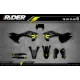 grafiche MOTOCROSS HUSQVARNA DARK VENOM  - KIT DÉCO MOTO HUSQVARNA