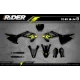 grafiche MOTOCROSS HUSQVARNA DARK VENOM  - KIT DÉCO MOTO HUSQVARNA