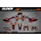 Stickerset MOTOCROSS KTM ORANGE LUMEN - STICKERSET MOTOR KTM