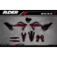 Stickerset MOTOCROSS GASGAS BLACK DRIVE - STICKERSET MOTO GASGAS