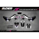STICKERSET MOTOCROSS HONDA GRADIENT RIFT - STICKERSET MOTOR HONDA