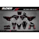 Kit adesivos Motocross HONDA SKYBOUND BLACK - KIT ADESIVOS MOTOCROSS ENDURO