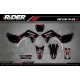 Kit adesivos Motocross perso HONDA YUGEN DK - KIT ADESIVOS MOTOCROSS ENDURO