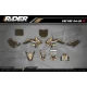 Kit adesivos Motocross HONDA BROWN MAT FINISH TOUCH - KIT ADESIVOS MOTOCROSS ENDURO