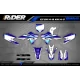 grafiche MOTOCROSS YAMAHA YZ/YZF/WRF IMPULSE BLUE  - GRAFICHE MOTO YAMAHA