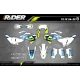 grafiche MOTOCROSS HUSQVARNA SILVERMINT FACTORY  - KIT DÉCO MOTO HUSQVARNA