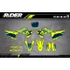 HUSQVARNA NEON FACTORY MOTOCROSS KIT DECO  - KIT DÉCO MOTO HUSQVARNA