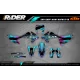 Stickerset MOTOCROSS KTM BLUE LUMEN - STICKERSET MOTOR KTM