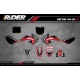 graphics Motocross HONDA BLACKUP RED TOUCH - MOTOCROSS ENDURO GRAPHICS