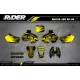 Kit Déco SUZUKI RMZ Motocross "Yellow Bold Effect" - Kit Perso ProRiderDesign