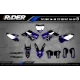 Kit adhesivos Motocross Husqvarna FACTORY ENERGY azul|negro (ref:prda33i2)  - Kit adhesivos HUSQVARNA MOTOCROSS / ENDURO