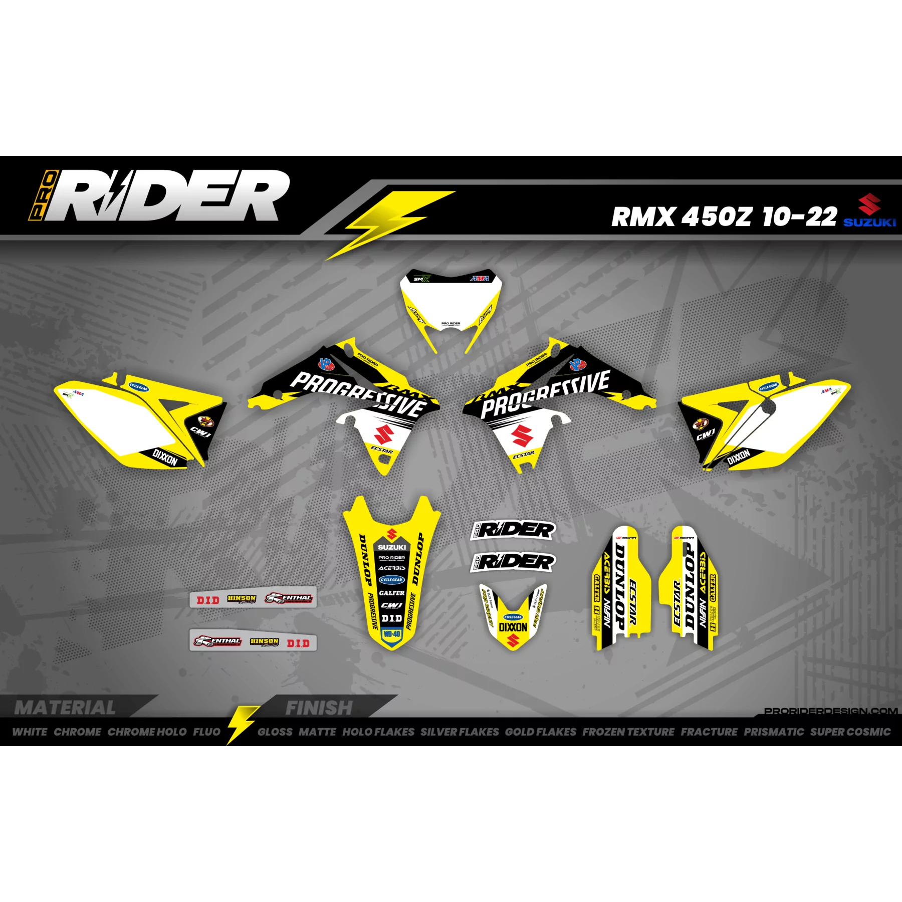 grafiche SUZUKI | KEN ROCZEN PROGRESSIVE Replica  - GRAFICHE MOTOCROSS / ENDURO SUZUKI