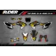 KIT ADESIVOS MOTOCROSS PERSO ROCKSTAR Edição Limitada vermelho (ref:prda19a) - KIT ADESIVOS MOTOCROSS ENDURO